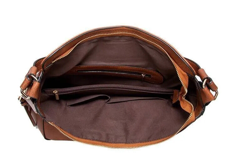 Bolsa Feminina de Ombro em Couro PU