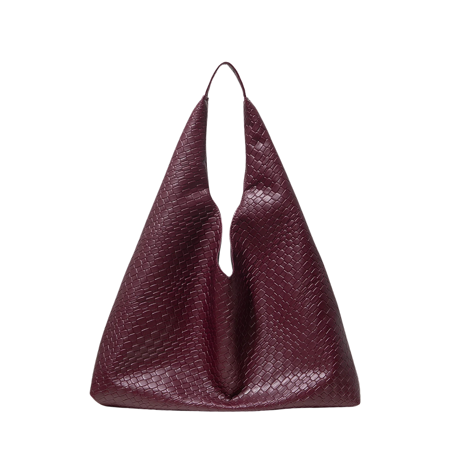 Bolsa Retrô em Couro - Vinho