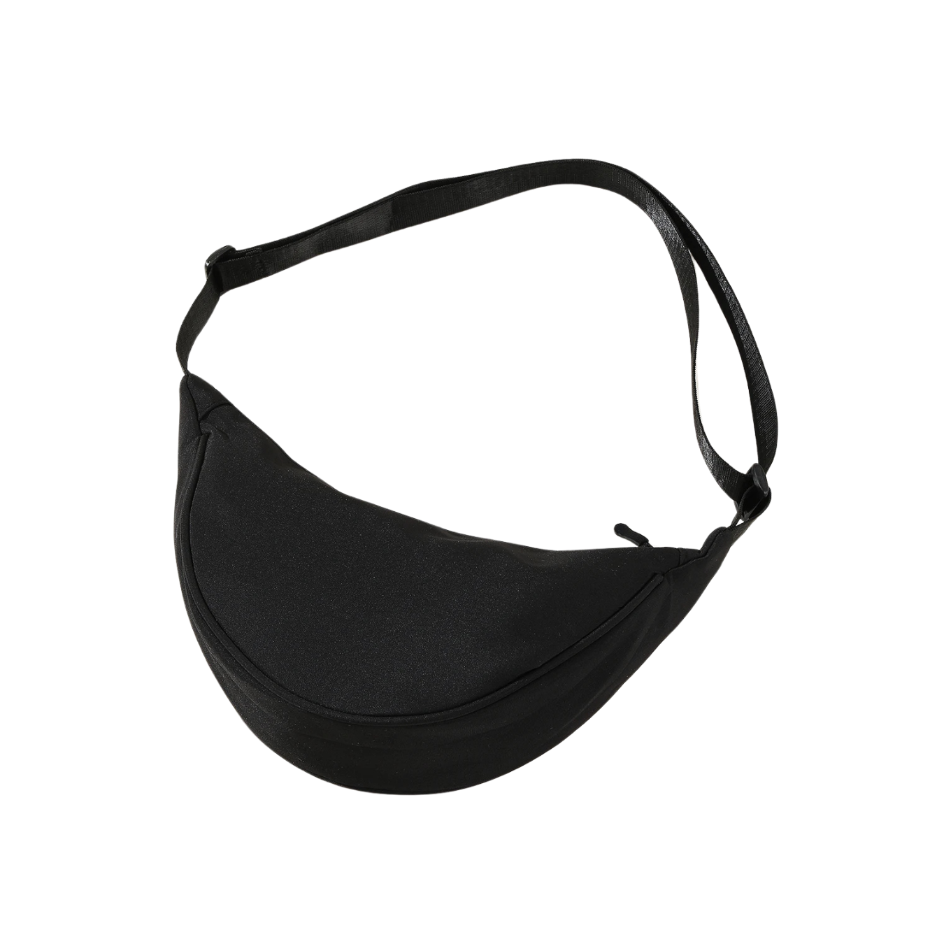 Bolsa Cross Body Transversal de Nylon na cor PRETA