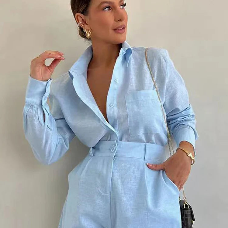 Conjunto Camisa e Short Elegance