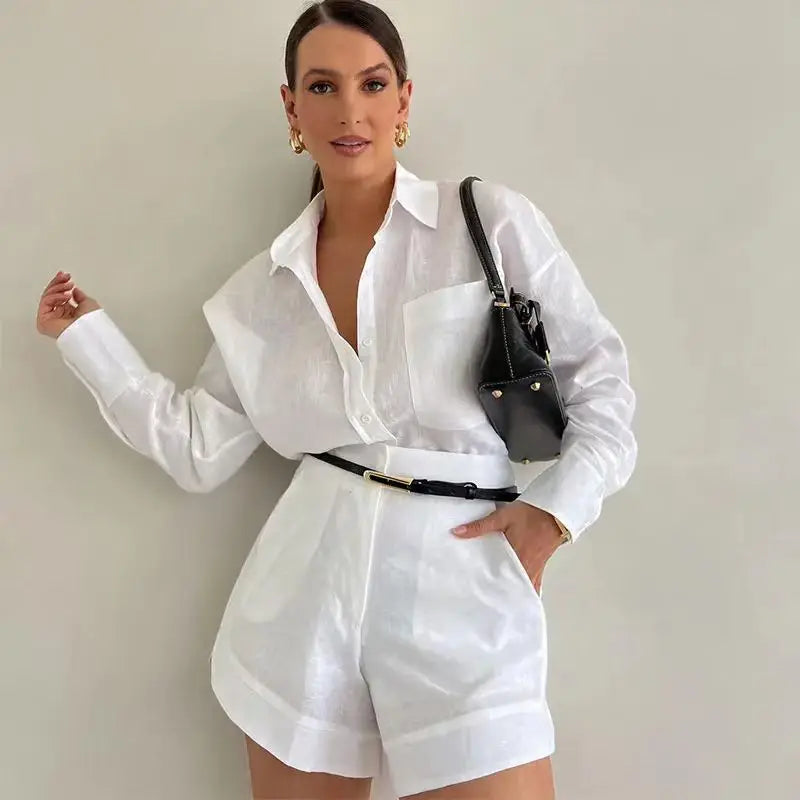 Conjunto Camisa e Short Elegance