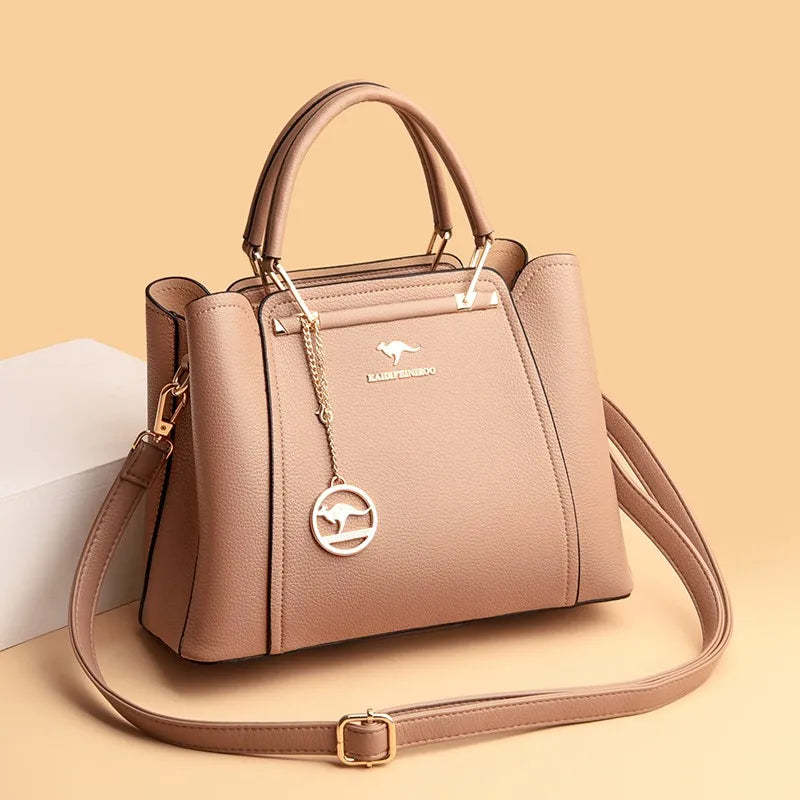 Bolsa Tote Feminina Casual em Couro PU – Elegância e Praticidade no Dia a Dia