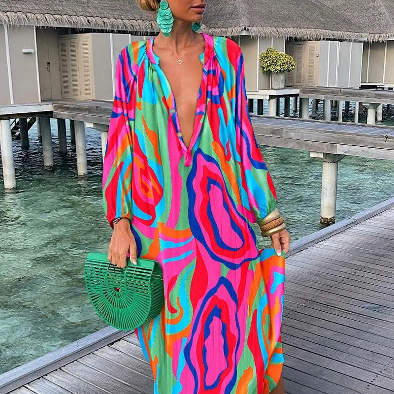 Vestido Elegante Estampado