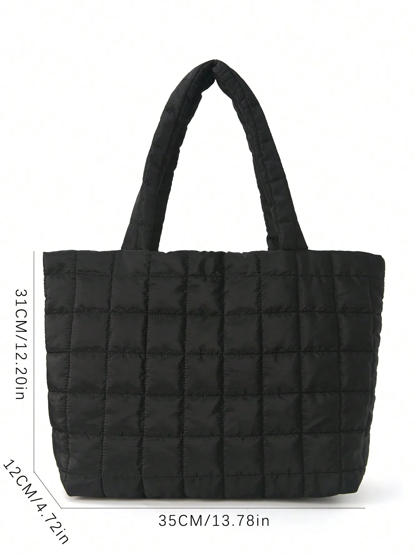 Bolsa Acolchoada Preta