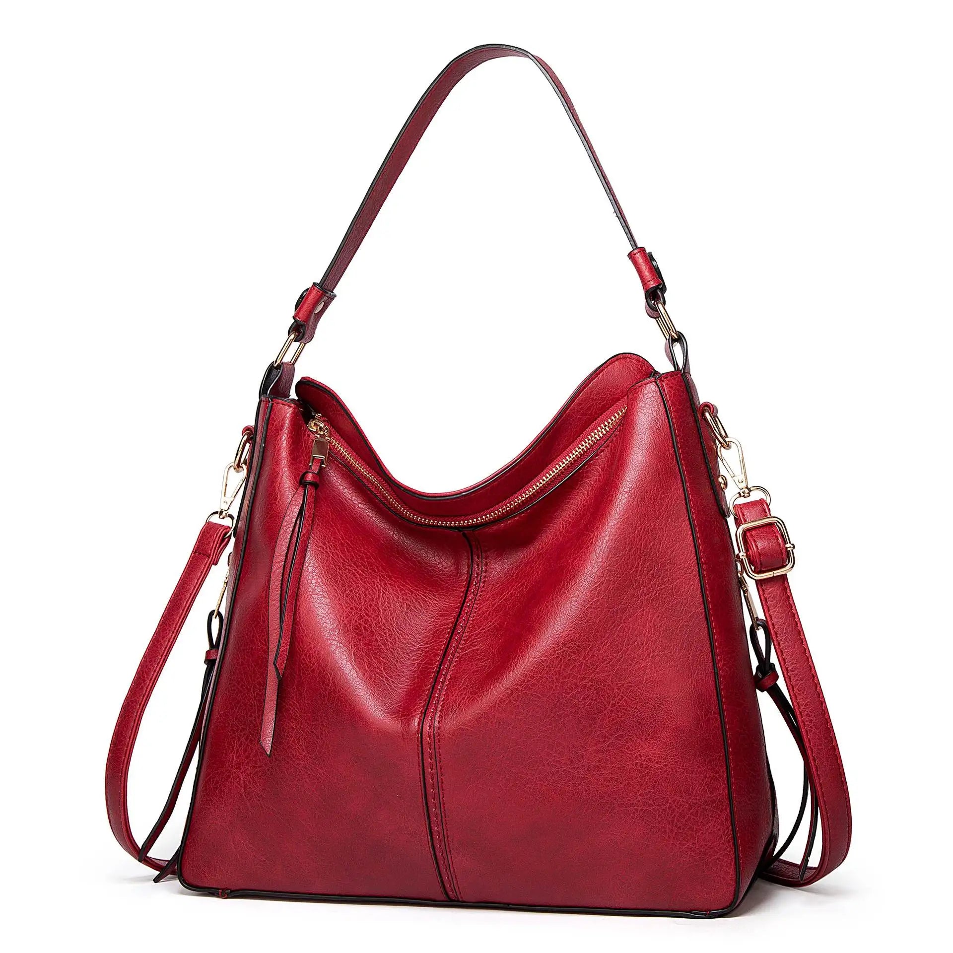 Bolsa Feminina de Ombro em Couro PU