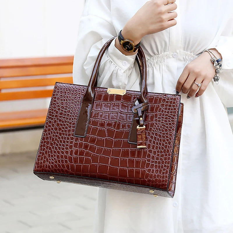 Bolsa Feminina Tote em Couro