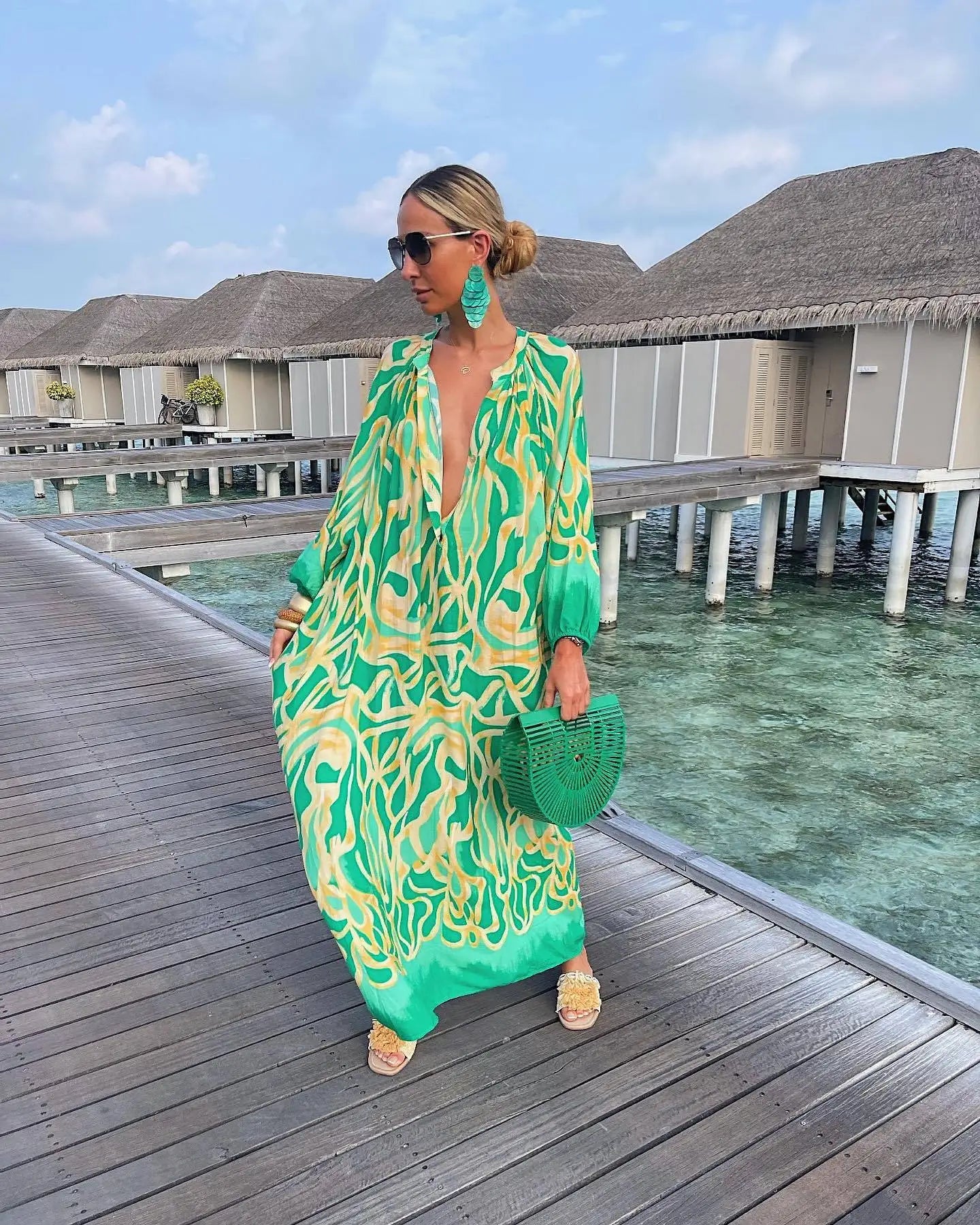 Vestido Elegante Estampado